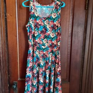 Lularoe Nickie dress. Size L
